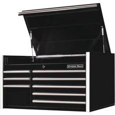 Tool Trolleys 41" 8 Drawer Top Chest Black