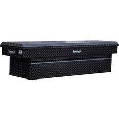 Sack Barrows Buyers Products Aluminum Crossover Truck Box, 20x71x18, Black