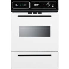 Electricity - Single - Wall Ovens Summit WTM7212KW 24 2.92 Cu. Ft. Single White, Black