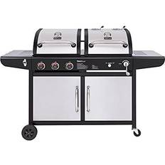 Royal Gourmet Zh3002c 3-Burner Propane GAS and Charcoal Combo Grill with Cover