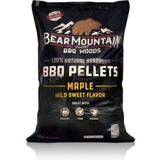Bear mountain wood pellets Bear Mountain BBQ 100% All-Natural Hardwood Pellets - Maple Wood 20 lb. Perfect