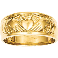 Quality Gold Claddagh Ring - Gold