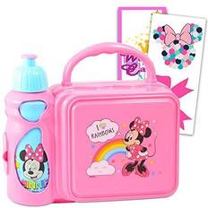 Minnie Mouse Lunch Box for Girls Set - Minnie Mouse Lunch Box, Water  Bottle, Stickers, More | Minnie Mouse Lunch Bag