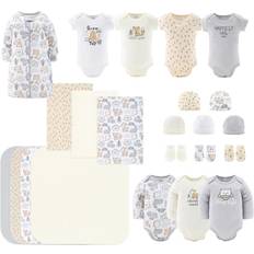 The Peanutshell Sleepy Forest 23-Piece Baby Gift Set, Grey, 0-3 Months