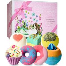 Best Bath Bombs 7 Organic Bath Bombs STNTUS Bath Bomb Gift Set Spa Bubble Cocoa Butter Moisturize