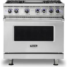 4 Burners Gas Ranges Viking VGR73624GLP Free Standing Liquid