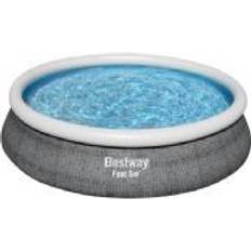 Bestway Pools Bestway Fast Set 57313, 9677 L, Indrammet pool, Grå, 22,4 kg