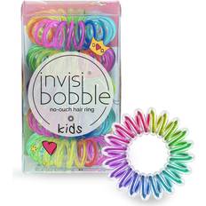 Children Hair Accessories invisibobble Kids Spiral Hair Ring - 5 Pack, Magic Rainbow