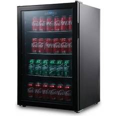 Commercial Cool 4.4 Cu. ft. Retro Refrigerator Black