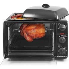 Elite Gourmet Cuisine Multi-Function Countertop Broiler Black