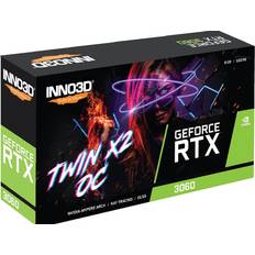 GeForce RTX 3060 Grafikkarten Inno3D GeForce RTX 3060 Twin X2 OC HDMI 3xDP 8GB