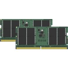 64 GB - SO-DIMM DDR5 RAM minne Kingston SO-DIMM DDR5 4800MHz 2x32GB For Dell (KCP548SD8K2-64)