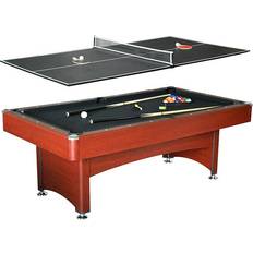 Billiard - Billiard Tables Table Sports Hathaway 7' Bristol Pool with Table Tennis Top