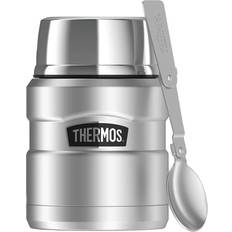 BPA-Free Food Thermoses Thermos Stainless King with Folding Spoon Food Thermos 0.12gal