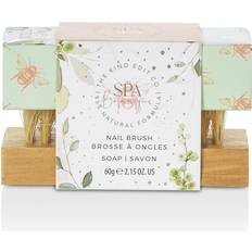 Gaveeske & Sett Style & Grace Kind Edit Co. Spa Botanique Soap Nail Brush Gift Soap