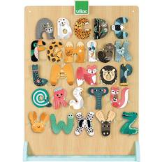 Bokstaver Vilac Animal Motif Wooden Letter