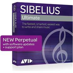 Avid Office Software Avid Sibelius Ultimate New Perpetual License With 1-Year Of Updates Support (Download)