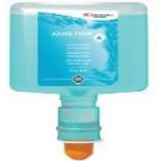 Hygieneartikel Multi Azure FOAM Blomstermærket m Farve/Parfume t Touchfree disp 1.2 ltr blå,3