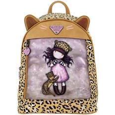 Beige - Damen Schulranzen Santoro London Casual Backpack Gorjuss Leopard (25,5 x 31 x 10 cm)