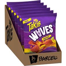 Food & Drinks Takis Waves Fuego Hot Chili Pepper and Lime Artificially Flavored