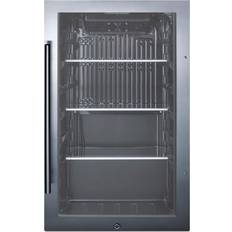 Summit Appliance Shallow Depth 19 in. Mini Fridge with Glass Door, ADA  Compliant SPR488BOSADA - The Home Depot