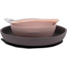 Nattou Dining Set with Suction Cup