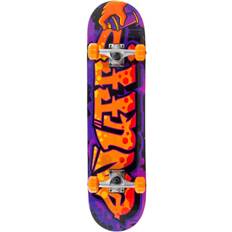 Skateboard mini (Orange) Graffiti II 7.25inch Mini Complete Skateboard