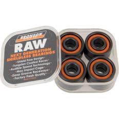 Oransje Skateboardtillbehør Bronson Speed Co. Raw Bearings (8 Pack)