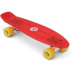 Outsiders Transparent Retro Skateboard Red