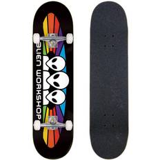 Gule Komplette skateboards Alien Workshop Spectrum Complete Skateboard Black