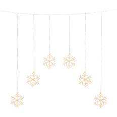 Konstsmide 6 Snowflakes Lichterkette 6 Lampen 6Stk.