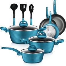 NutriChef NCCW12GR Set med lock 12 delar