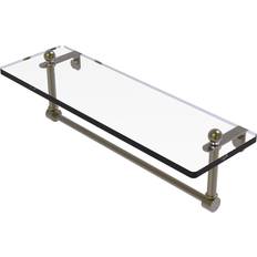 Glass Towel Rails, Rings & Hooks Allied Brass 16-in Vanity Shelf with