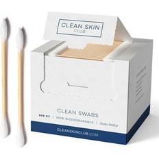 Swabs Clean Skin Club Clean Swabs 500CT One