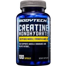 BodyTech 100 Pure Creatine Monohydrate 2250 MG Supports Muscle