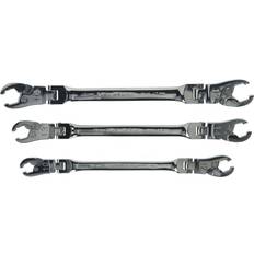 Flare Nut Wrenches 3 Pc. Ratcheting Flex Head Flare Nut Metric Wrench