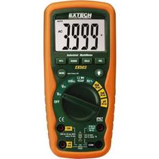 Battery Multi Meter Extech EX503 Heavy Duty Industrial MultiMeter, Orange/Green