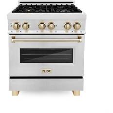 ZLINE Gas Ranges ZLINE Dual Fuel with Manual Cleaning Gold