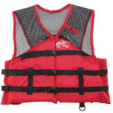 Bass Pro Shops Basic Mesh Fishing Life Jacket Red