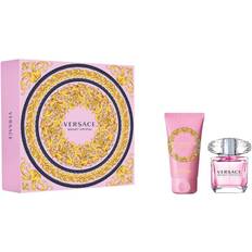 Damen Geschenkboxen Versace Bright Crystal Gift Set EdT 30ml + Body Lotion 50ml
