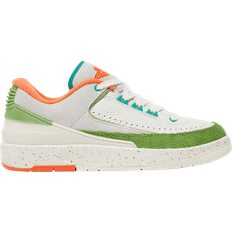 Nike Air Jordan 2 Retro Low Titan - Sail/Chlorophyll/Coconut Milk/Safety Orange