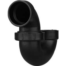 Traps Charlotte Pipe 2 in. ABS DWV P-Trap, Black