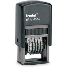 Poststempel reduziert Trodat Printy 4846 Self-Inking 6 Band Number Stamp