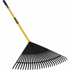 Structron S600 Power 71 in. 26 Tine Poly Leaf Rake Fiberglass Handle