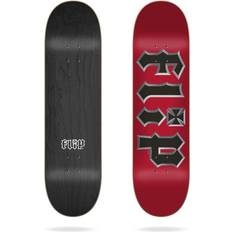 Røde Decks Flip Skateboard Deck 8.0 x 31.50 Metal Head Red Rød 8" Unisex Adult, Kids, Newborn, Toddler, Infant
