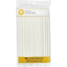 Pastry Rings Wilton White 6-Inch Cake Pop Sticks 100-Count Pastry Ring