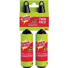 Lint Rollers 3M Scotch-Brite Mini Lint Roller, White, 2 Rollers Total