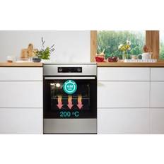 Gorenje Keramiske komfyrer Gorenje GEC6D60WPB Hvit