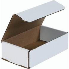 Packing boxes for moving SI Products 7" x 4" x 2" Corrugated Mailers, 50/Bundle (M742) White