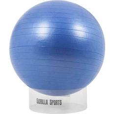 Gorilla Sports Gymballer Gorilla Sports Boldstativ Yoga- og Pilatesbold Gennemsigtig 39,5 cm